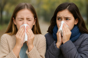 حساسیت فصلی و تفاوت آن با سرماخوردگی
